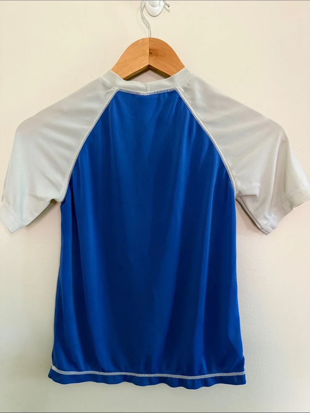 Gymboree Royal Blue Boys Swim Rash Guard Top